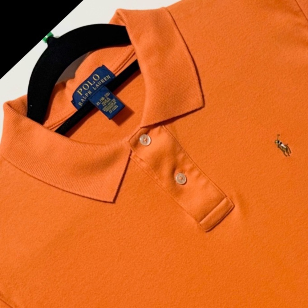 Polo by Ralph Lauren Boys‎ Orange Size XL (18-20) Polo Shirt ~ Excellent